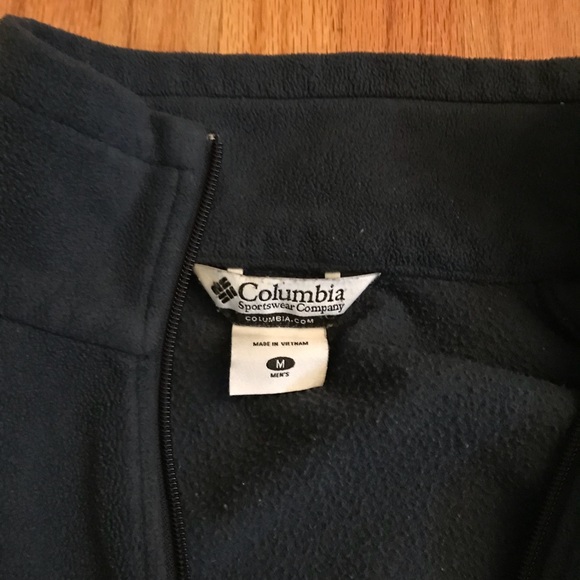 Men’s Columbia Zip-up Fleece - Picture 3 of 3